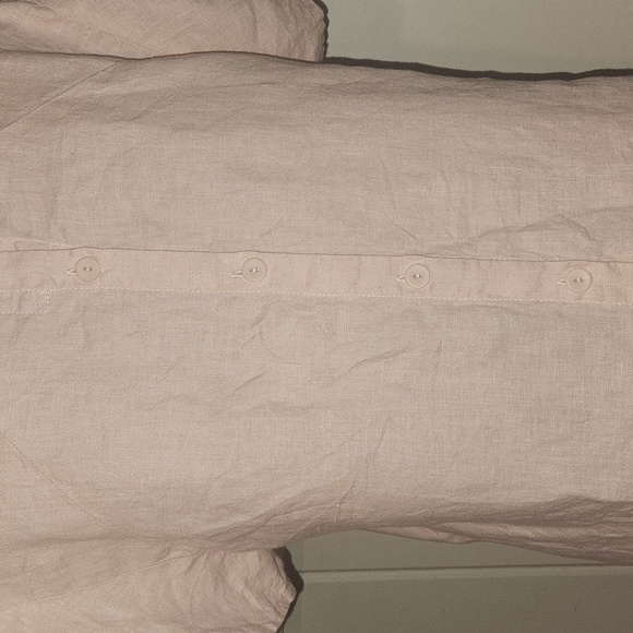 FLAX LIFE IS CHOICE LINEN BLOUSE - Picture 7 of 8